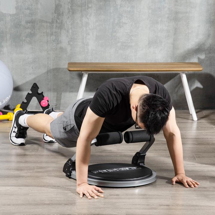 Actual product image Homcom Abdominal muscle trainer with seat cushions