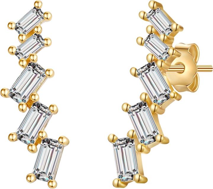 Glanzstücke München Damen Sterling Silber Zirkonia gelbgold - 12116 (Sterling Silber)