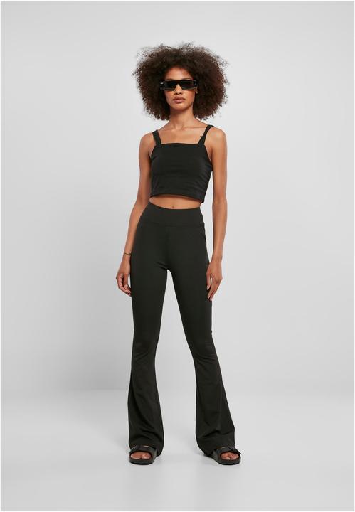 Actual product image Urban Classics Ladies Recycled High Waist Flared Leggings - 17082 (XS)