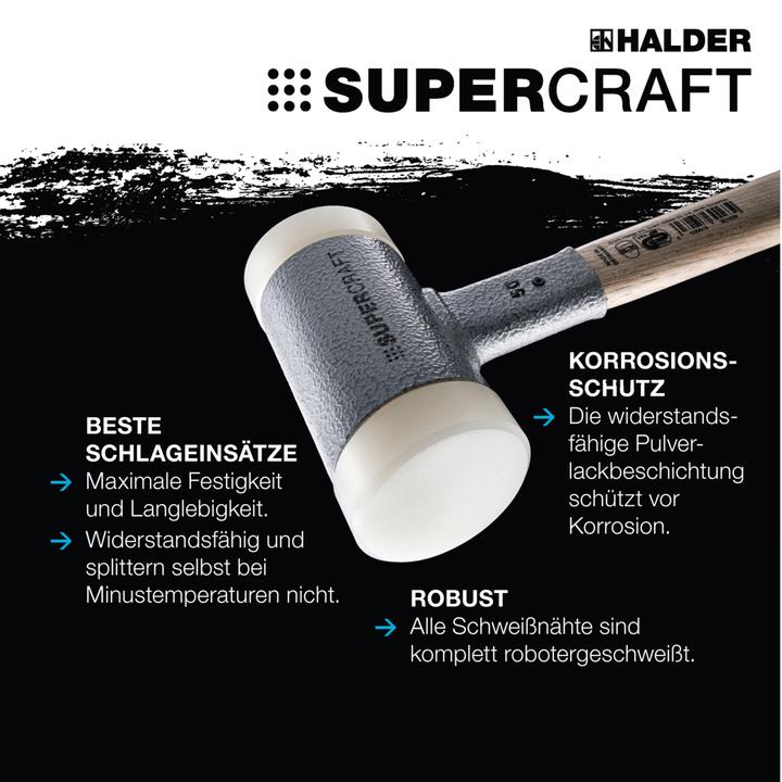 Actual product image Halder Nylon hammer (560 g)