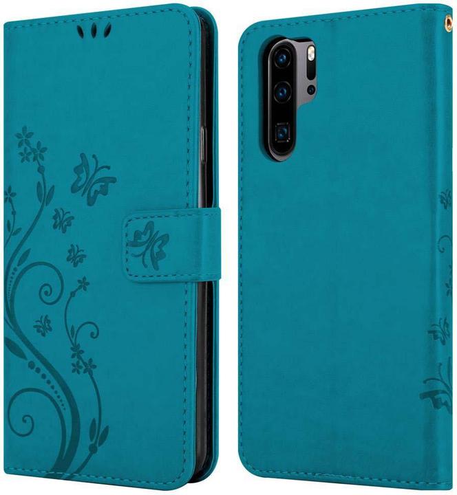Image du produit Cadorabo Couverture du livre de fleurs (Huawei P30 Pro)