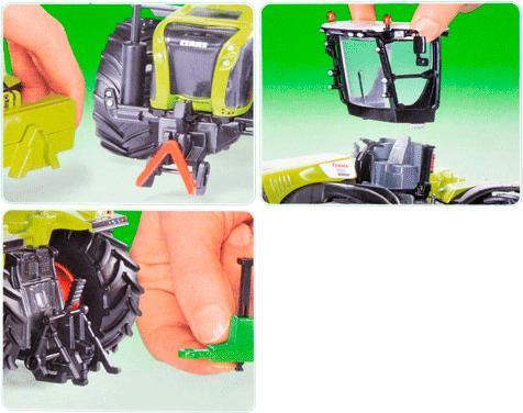 Actual product image Siku Tractor Claas Xerion 3271 01:32