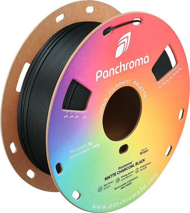 Produktbild Polymaker PolyTerra (PLA, 1.75 mm, 1000 g, Schwarz)