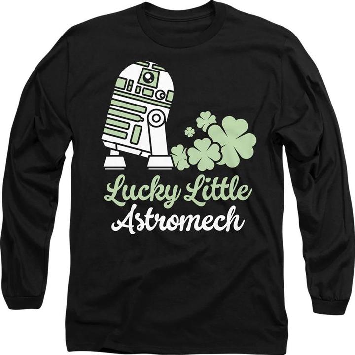 Produktbild Star Wars Lucky Astromech TShirt St PatricksTag (S)