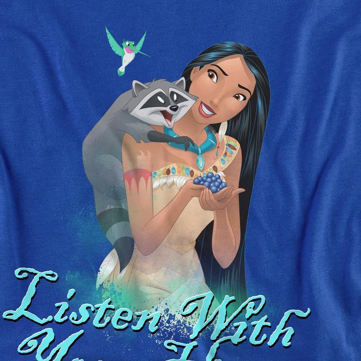 Immagine prodotto Disney Listen With Your Heart Maglietta Adulto Unisex (XXL)