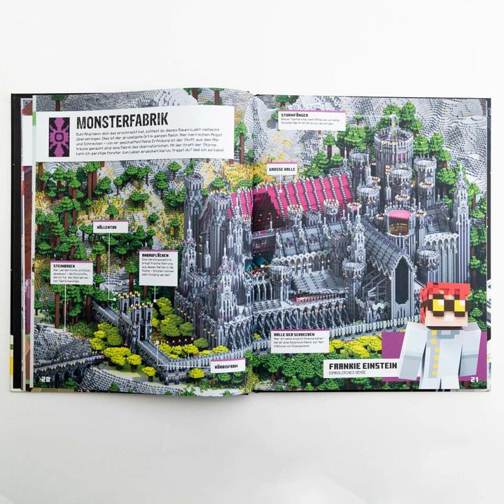 Produktbild Minecraft Erfindungen. Bauwerke, die deine Fantasie beflügeln (Deutsch, Matthias Wissnet, Josef Shanel, Minecraft, Mojang Ab, 2023)