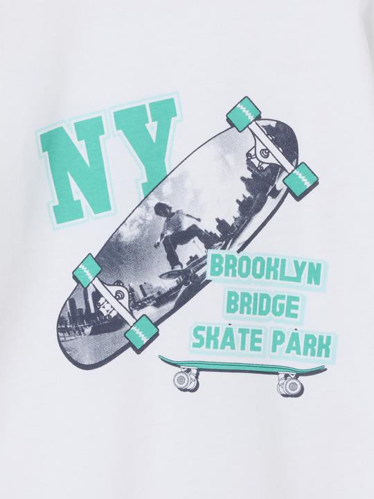 Actual product image Vertbaudet Jungen T-Shirt mit Fotoprint, Recycling-Baumwolle (140)