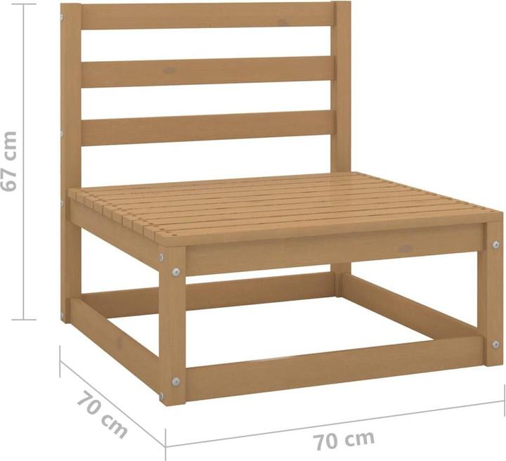 Actual product image VidaXL Garten-Lounge-Set