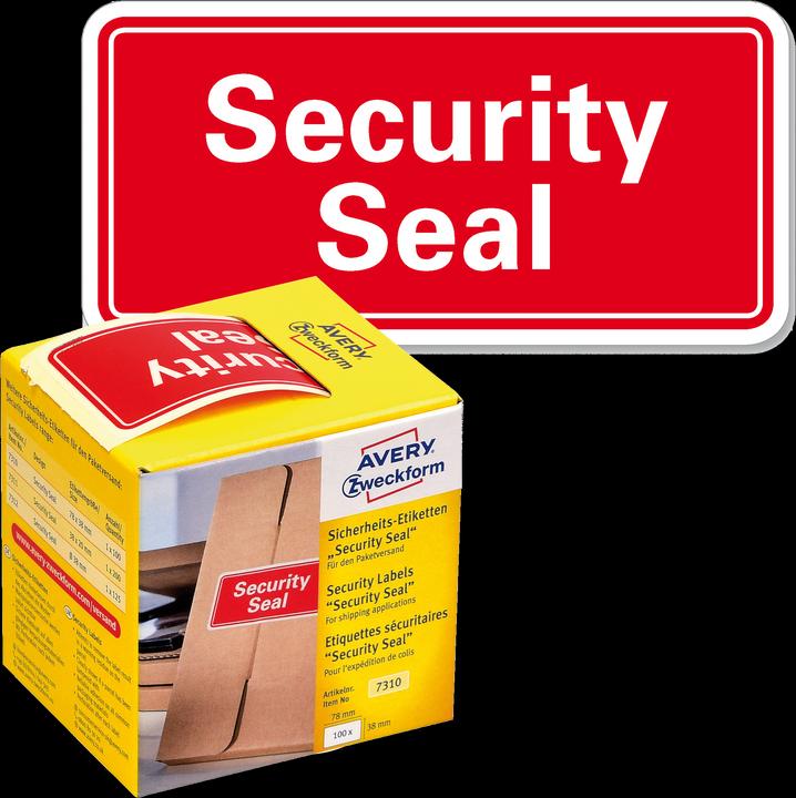 Produktbild Avery Sicherheitssiegel