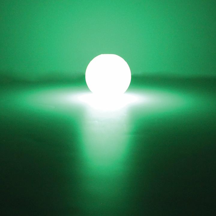 Produktbild Chuckit! CHUCKIT MAX GLOW leuchtender Fetch-Ball 7 6 cm Durchmesser Grösse L Weiss (Wurfspielzeug Hund)