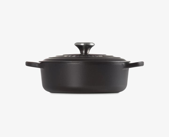 Image du produit Le Creuset Rôtissoire Gourmet Signature 24 cm Noir (24 cm, Cocotte + faitout, Fonte)