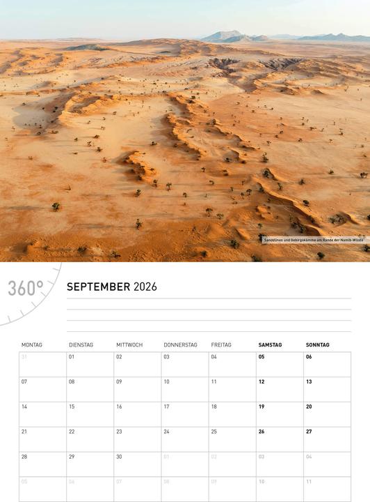 Produktbild NamibiaBroschürenkalender2026 (Deutsch)
