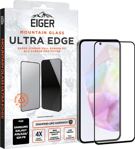 Actual product image Eiger verstärktes Display-Glas Full Screen Fit Mountain Glass Ultra Clear Edge (1 Piece, Samsung Galaxy A56)