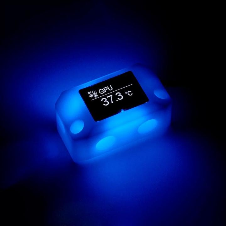 Produktbild Aqua Computer VISION Glow Anschlussterminal für kryographics