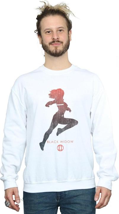 Immagine prodotto Black Widow Silhouette Felpa Uomo (L)