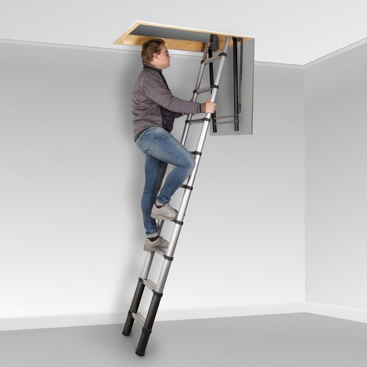 Produktbild Batavia Teleskopische Dachbodenleiter (Teleskopleiter, 285 cm)