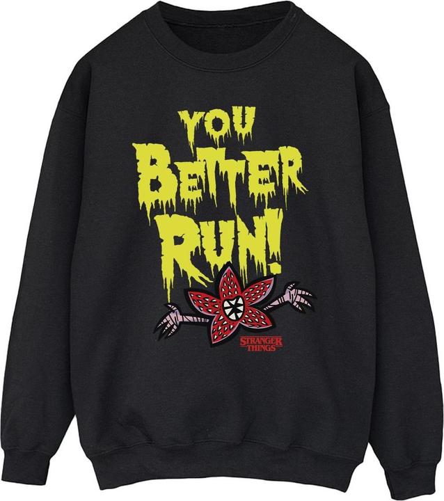 Produktbild Netflix Stranger Things You Better Run Sweatshirt (S)