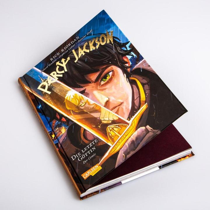 Produktbild Percy Jackson (Comic) 5: Die letzte Göttin (Deutsch, Rick Riordan, Robert Venditti, 2021)