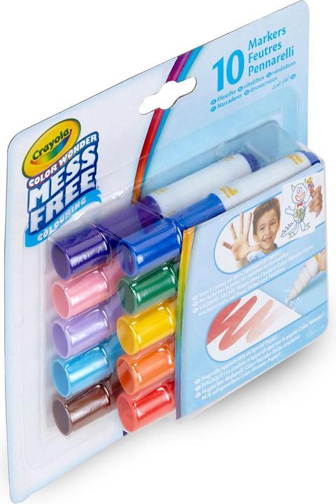 Produktbild Crayola Color Wonder Classic Waschbare Filzstifte (Multi, 10 x)