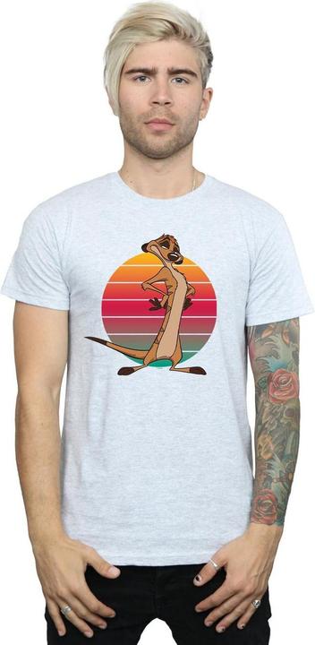 Actual product image Disney Mens The Lion King Timon Sunset T-Shirt (XL)