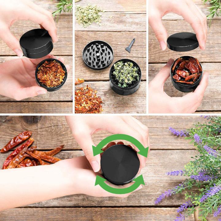 Actual product image Hermex Grinder Herb Crusher Tobacco Grinder Herb Crusher Herb Crusher