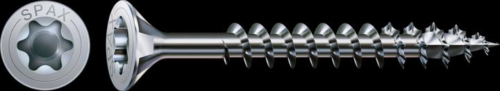 Produktbild Spax Schraube R 88091 Senkkopf/T-STAR 6 x 80/60-T30 Stahl WIROX (200 Schrauben pro Stück)