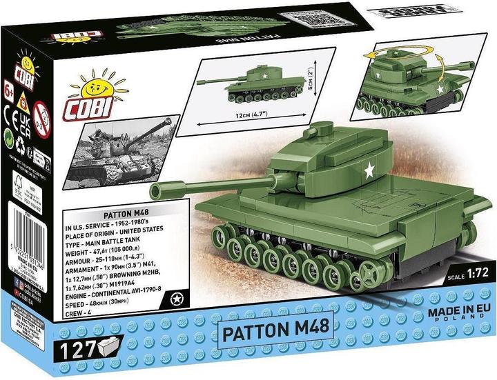Produktbild Cobi 127 PCS ARMED FORCES /3104/ PATTON M48