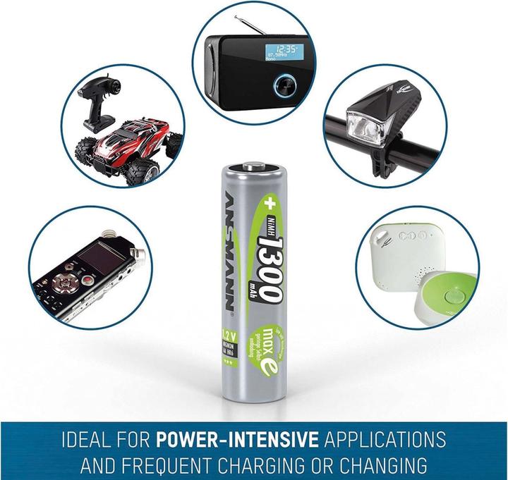 Actual product image Ansmann maxE (4 pcs., AA, 1300 mAh)