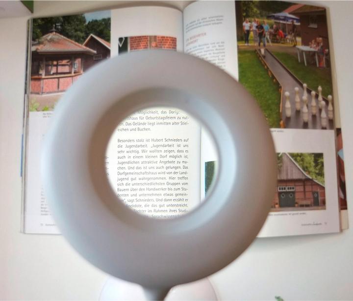 Image du produit Wenko Lampe de bureau avec loupe