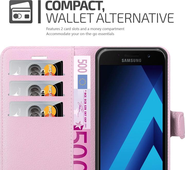 Produktbild Cadorabo Book mit Standfunktion Cover (Samsung Galaxy A3 (2017))
