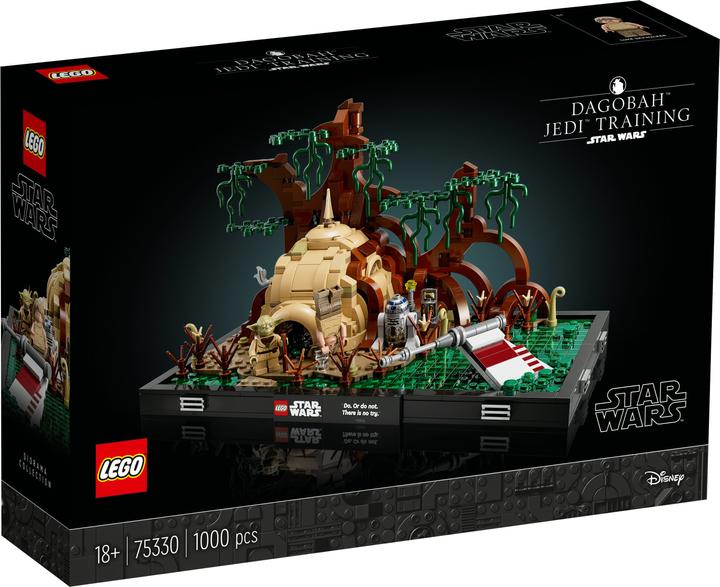 Produktbild LEGO Jedi Training auf Dagobah - Diorama (75330, LEGO Star Wars)
