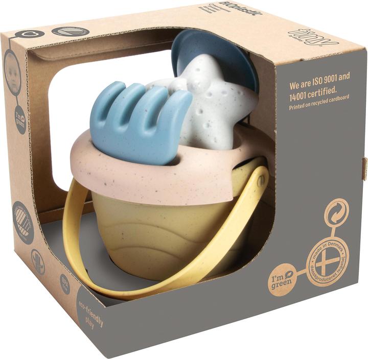 Actual product image dantoy organic sand bucket set