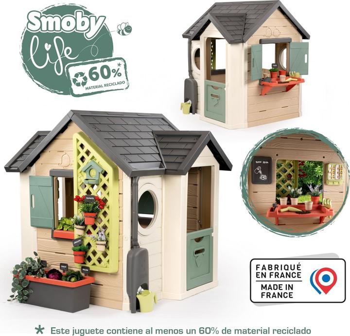 Actual product image Smoby Life Spielhaus Garten