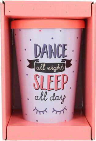Produktbild Depesche To-Go-Becher Dance all night Sleep all day