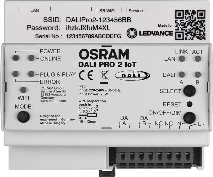 Ledvance Osram DALI PRO 2 IOT 20x1 LDVV