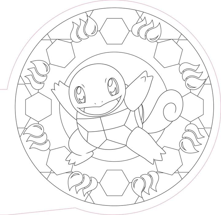 Immagine prodotto Libro di attività sui Pokémon: divertimento da colorare MANDALA