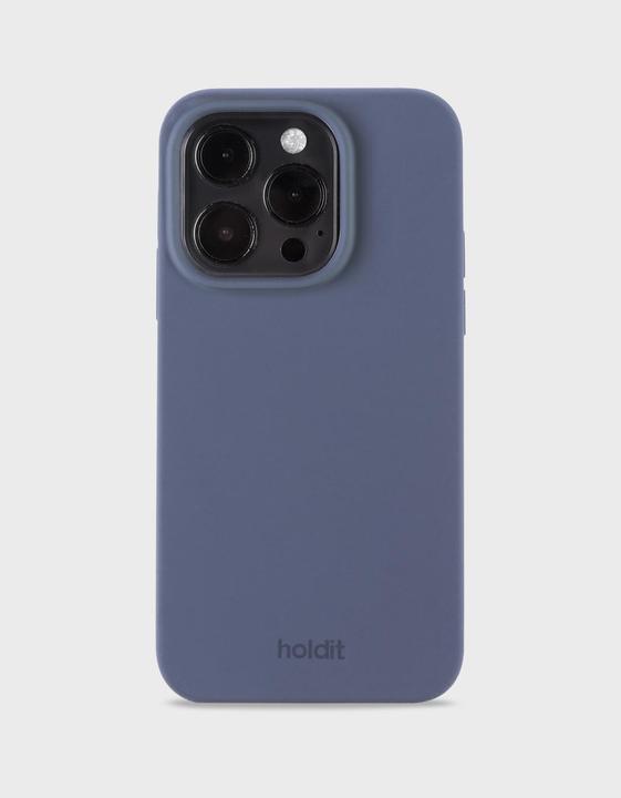 Actual product image Holdit Back Cover Silicone iPhone 14 Pro Max Blue (Apple iPhone 14 Pro Max)