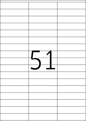 Actual product image Herma Universal labels A4