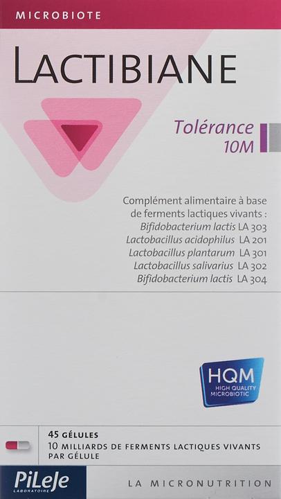 Produktbild Lactibiane Tolerance 10M (45 Stück, Kapseln, 50 g)