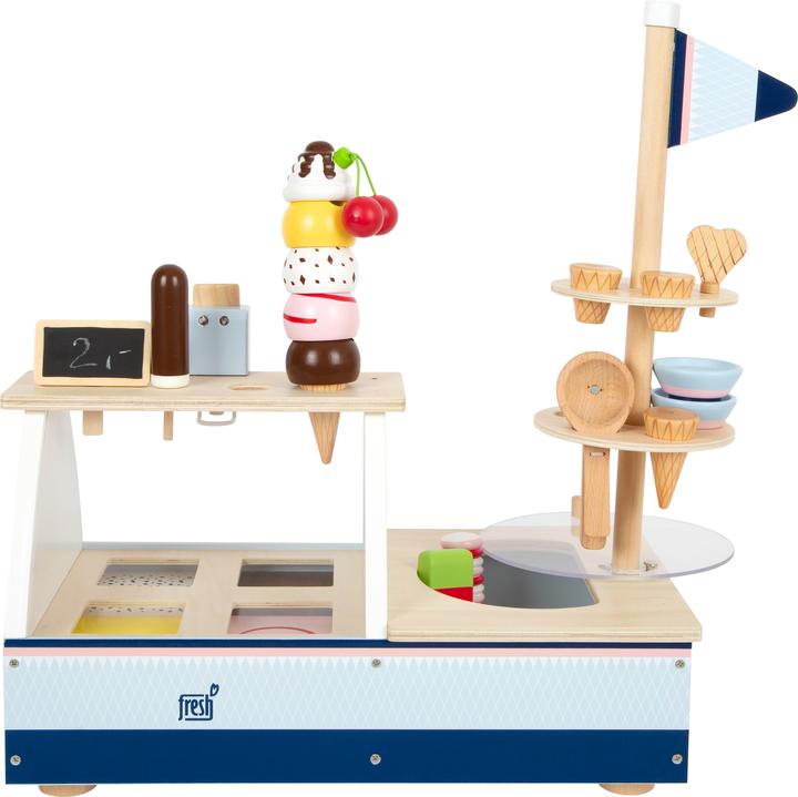 Actual product image small foot Ice cream counter fresh