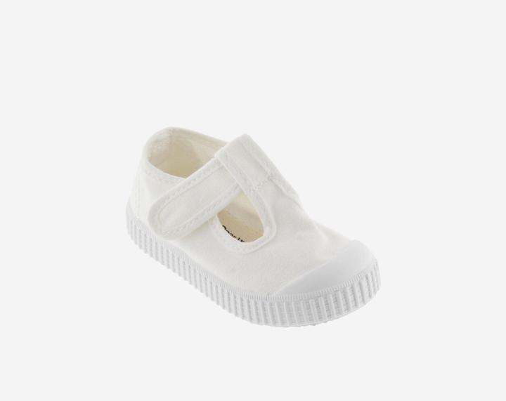 Produktbild Victoria klett-schuhe für kinder 1915 toile teintée (26)