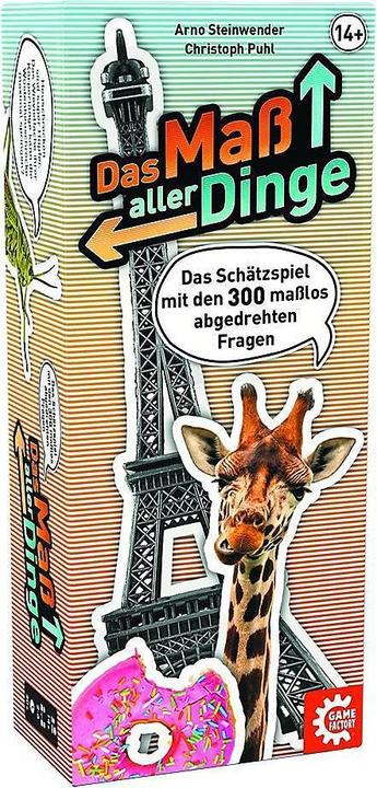 Game Factory La mesure de toutes choses (Allemand)