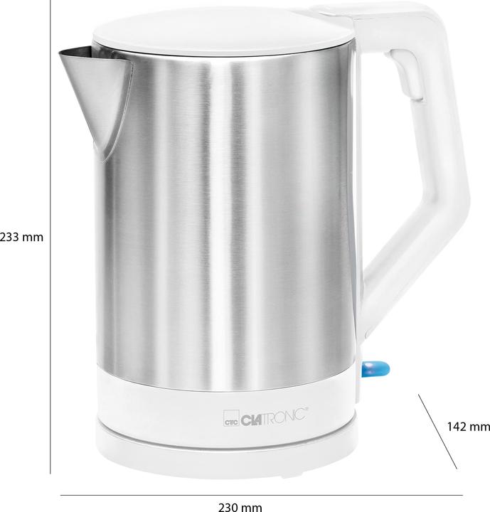 Acier inoxydable, Blanc