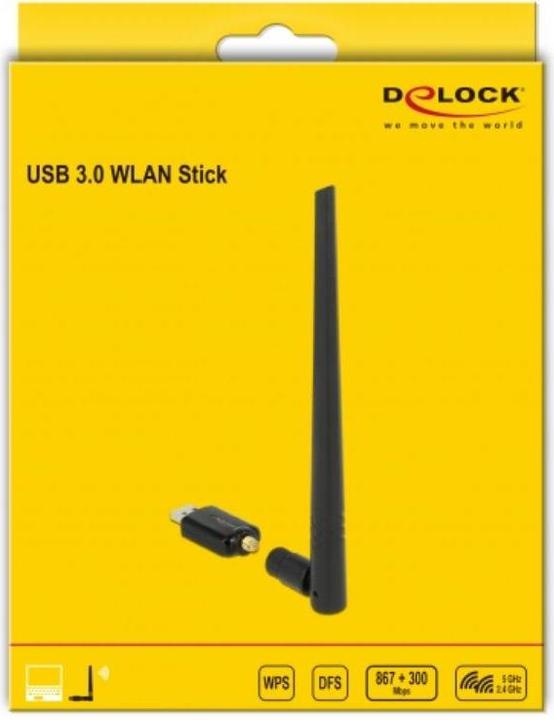 Actual product image Delock WLAN USB 3.0 Stick (USB 3.0)