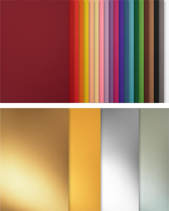 Actual product image Folia Clay paper, 50 x 70 cm, 130g/m² (130 g/m², 1 x)