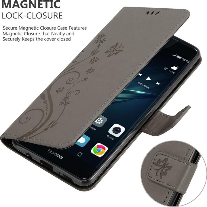 Immagine prodotto Cadorabo Copertina del libro di fiori (Huawei P9)