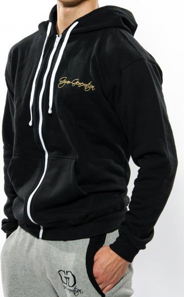 Image du produit Gym Generation Warriors ZIP Hoodie BLACK (S)