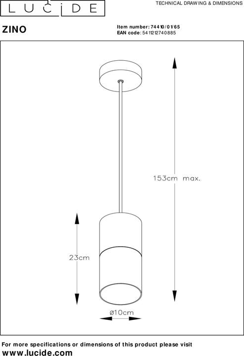 Produktbild Lucide Zino (E27)
