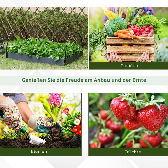 Actual product image Swisshandel24 Greenhouse with window 12 grids PVC steel transparent 120 x 79 x 53 cm