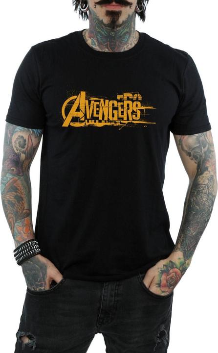 Produktbild Avengers Infinity War Orange Logo TShirt (M)